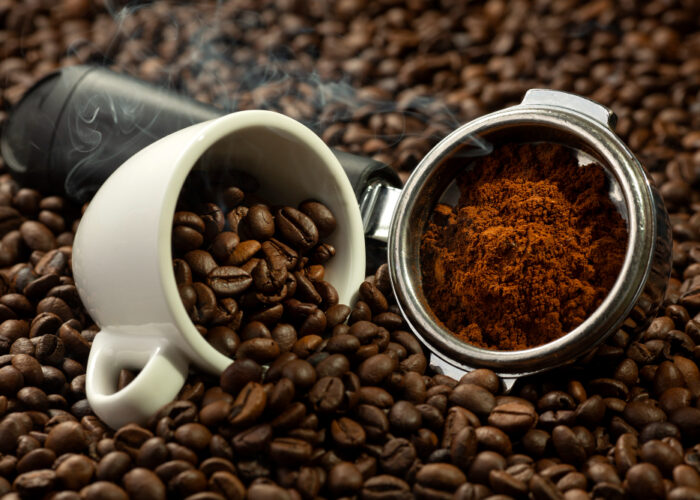 Roasted coffee